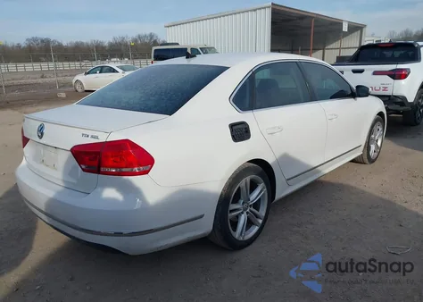 2014 Volkswagen Passat 2.0L Tdi Sel Premium from USA, damaged, VIN 1VWCN7A32EC112799